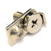 Custom precision cross pan head cable terminal combination screws